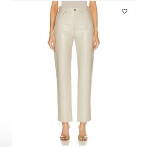 Agolde Recycled Leather Pants